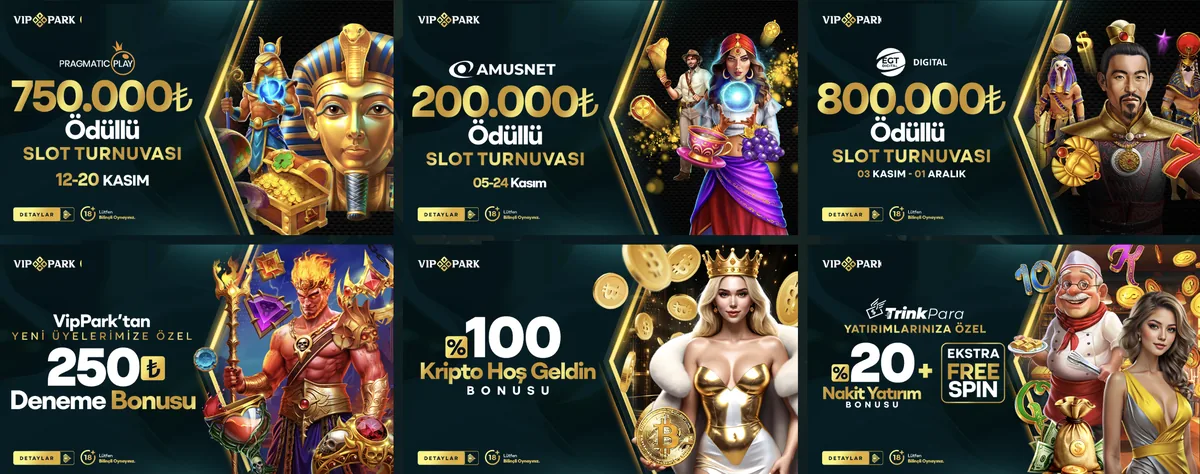 Vippark bonus ve promosyon kampanyaları